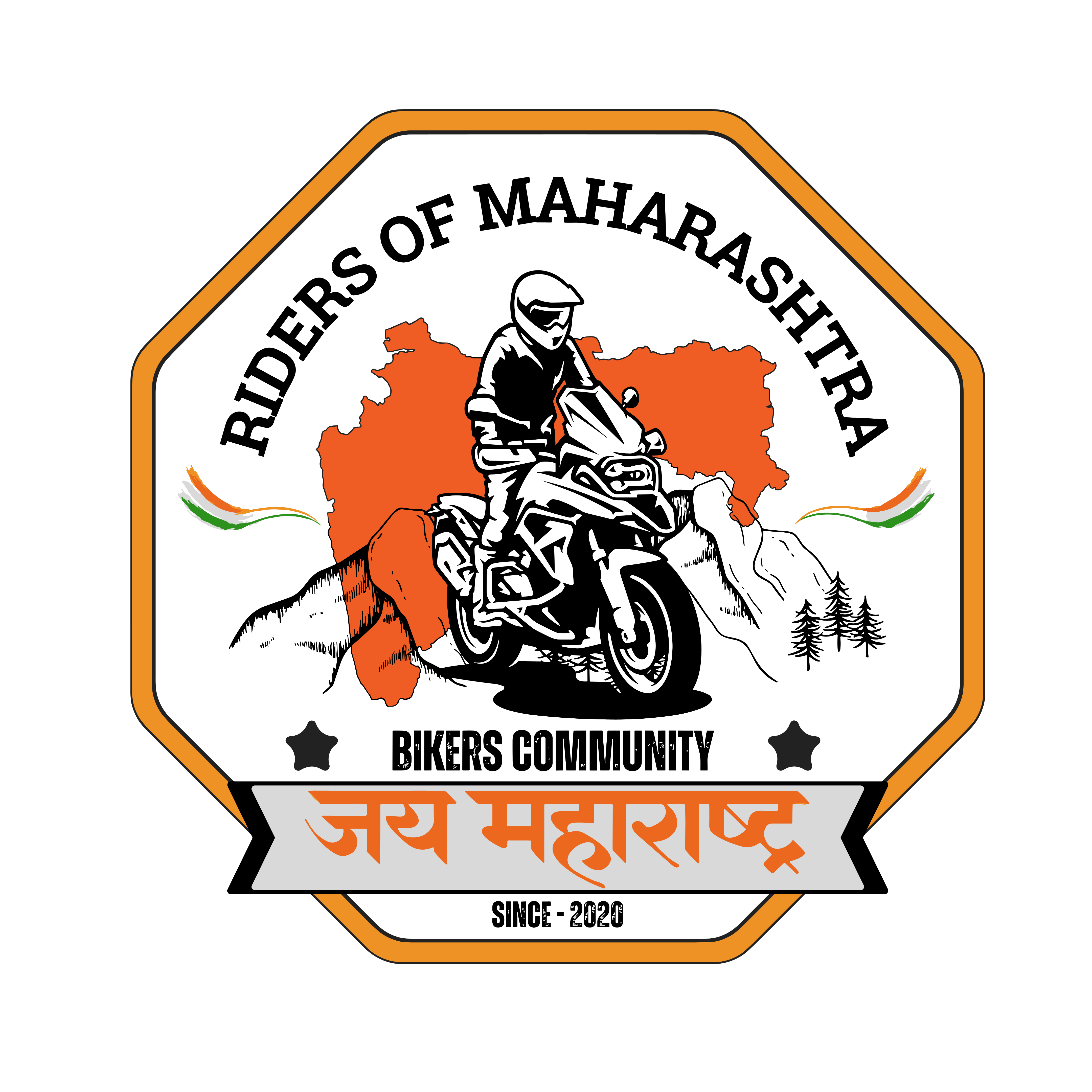 Riders of Maharashtra Logo